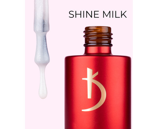 Зображення 2 База для гель-лаку Kodi Lint base gel "Shine Milk", 7мл, Об'єм (мл, г): 7, Колір: Shine Milk