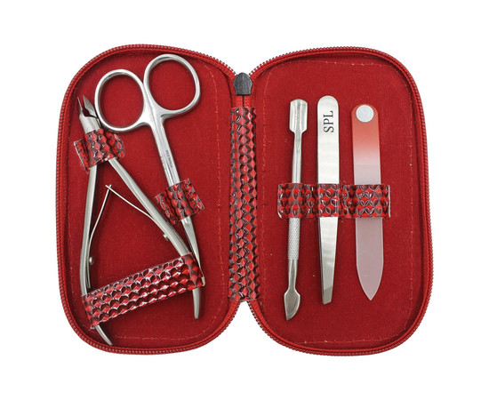 Зображення 2 Манікюрний набір SPL 77701AH "Червоний мерс"