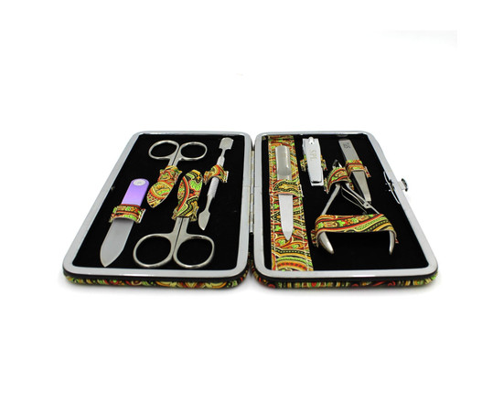 Изображение 2 Маникюрный набор SPL 77901W зеленый узор.