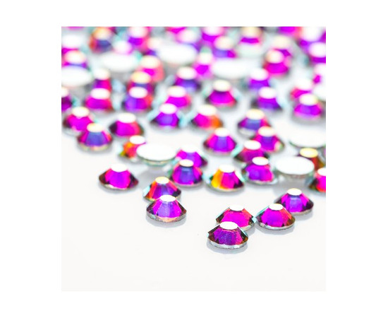 Изображение 2 Декоративные кристаллы Kodi "Crystal AB", размер SS 12 (500шт/уп)