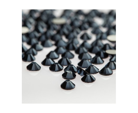 Изображение 2 Декоративные кристаллы Kodi "Jet Satin", размер SS 03 (500шт/уп)