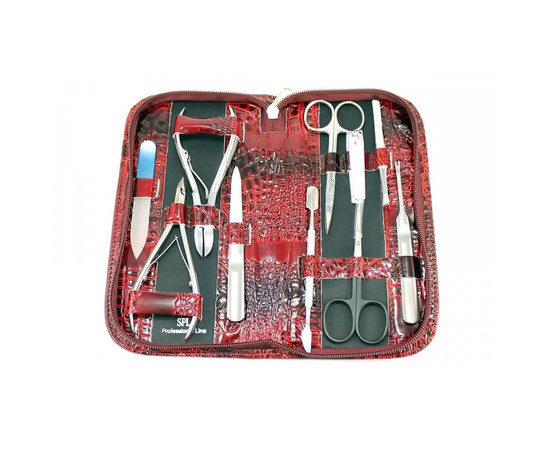 Зображення 5 Манікюрний набір SPL 77301A "Червоний крокодил"