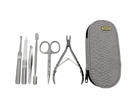 Зображення 2 Манікюрний набір SPL 77401AX "Сіра анаконда"