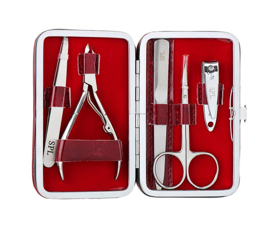 Изображение 2 Маникюрный набор SPL 77802AH "Красный Мерс"