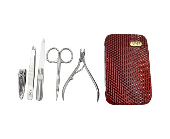 Изображение 4 Маникюрный набор SPL 77802AH "Красный Мерс"
