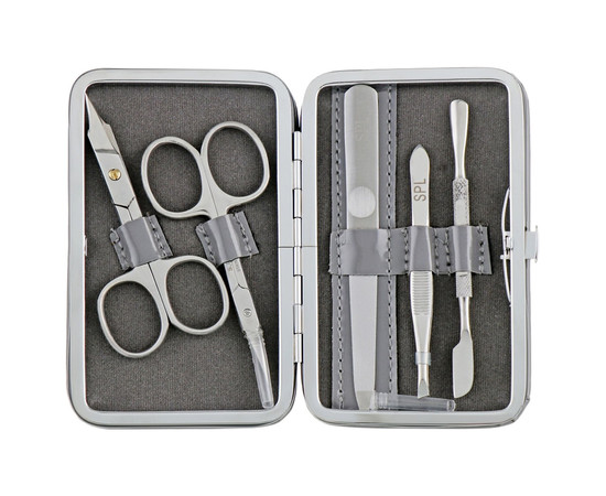 Зображення 2 Манікюрний набір SPL 77803BP "Сірий лак"