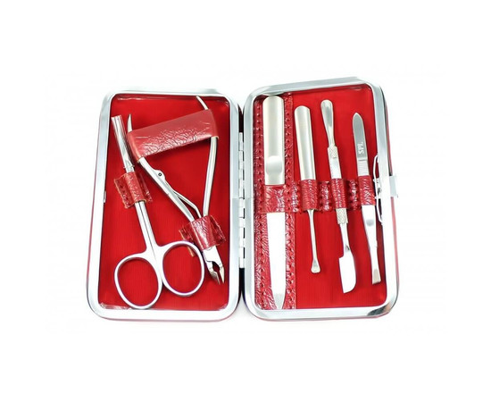 Изображение 6 Маникюрный набор SPL 77805AD светло-красный, лаковый