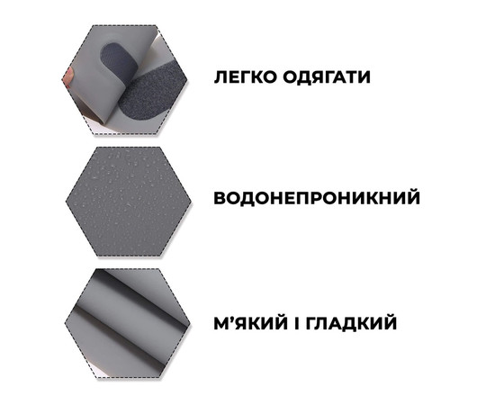 Зображення 8 Силіконовий комірець для стрижок та фарбування SPL 9931