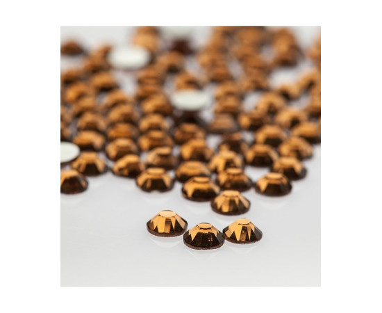 Зображення 2 Декоративні кристали Kodi "Smoked Topaz", розмір SS 03 (1000шт/уп)