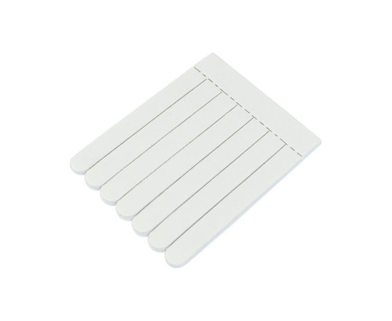 Зображення 2 №193 Дитячі пилочки для нігтів Kodi 220/400, 7 шт. у наборі (колір: білий, розмір: 57*72*3 мм)