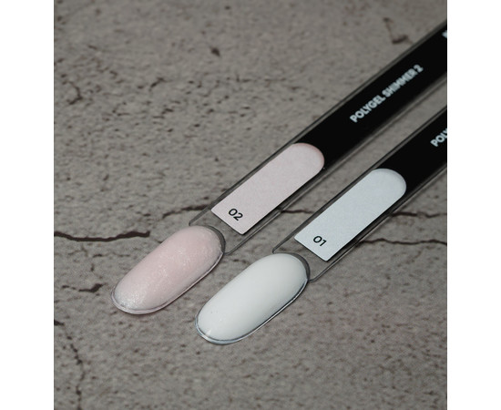 Зображення 3 Nails of the Day Polygel shimmer 02 — Полігель ніжно-рожевий з шиммером дрібнозернистий, 30 мг, Об'єм (мл, г): 30, Колір: 02