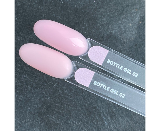 Зображення 3 Nails of the Day Bottle gel 02 –  надміцний гель (блідно-рожевий), 10 мл, Об'єм (мл, г): 10, Колір: 02