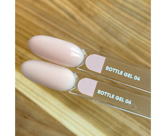 Зображення 2 Nails of the Day Bottle gel 04 –  надміцний гель (молочно-бежевий), 10 мл, Об'єм (мл, г): 10, Колір: 04