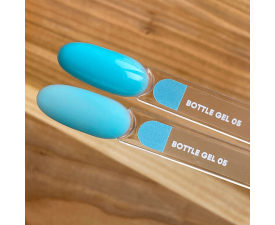 Зображення 2 Nails of the Day Bottle gel 05 – надміцний гель (небесний голубий), 10 мл, Об'єм (мл, г): 10, Колір: 05