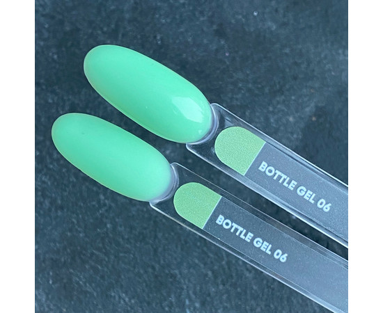 Зображення 2 Nails of the Day Bottle gel 06 – надміцний гель (світло-салатовий), 10 мл, Об'єм (мл, г): 10, Колір: 06