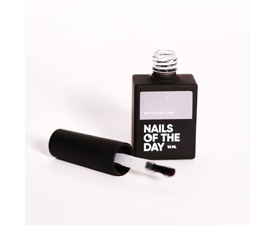 Зображення 3 Nails of the Day Bottle gel clear –  прозорий надміцний гель, 10 мл