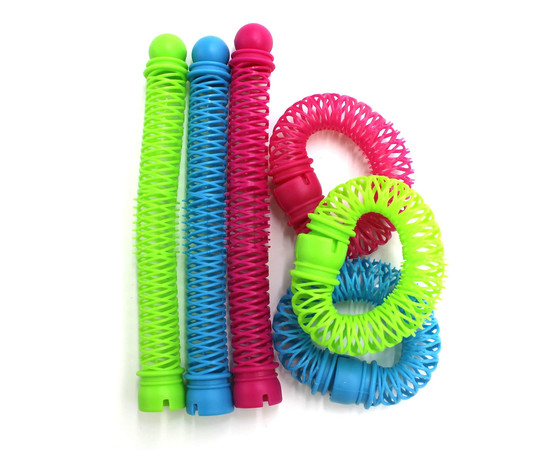 Зображення 2 Гнучкі пластмасові бігуді SPL 21119, 180/20 мм (12 шт)