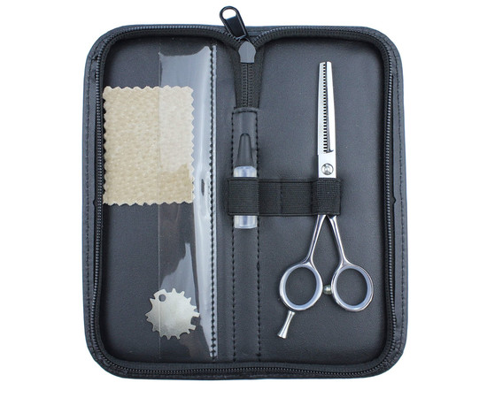 Зображення 3 Ножиці перукарські SPL 90068-30 5.5″ філіровочні професійні для лівші