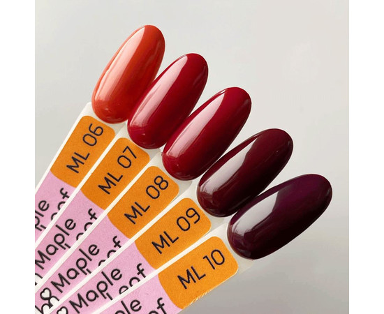 Изображение 2 Гель-лак Toki Toki Maple Leaf 5 мл, № 09, Объем (мл, г): 5, Цвет: 009