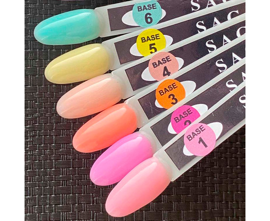 Зображення 2 Кольорова база Saga Professional Color Base 8 мл, № 5, Об'єм (мл, г): 8, Колір: 05