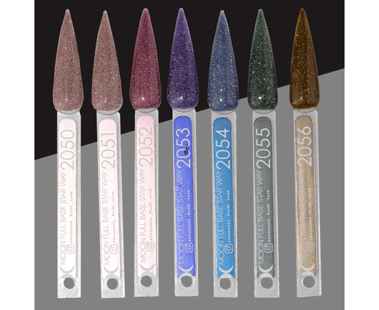 Изображение 2 База светоотражающая MOON FULL Star Way №2055 серо-зеленый, 8 мл, Объем (мл, г): 8, Цвет: 2055