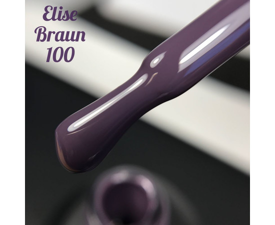 Зображення 2 Гель лак для нігтів Elise Braun 10 мл, № 100, Об'єм (мл, г): 10, Колір: 100