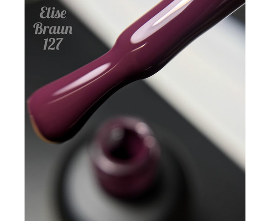 Зображення 2 Гель лак для нігтів Elise Braun 10 мл, № 127, Об'єм (мл, г): 10, Колір: 127