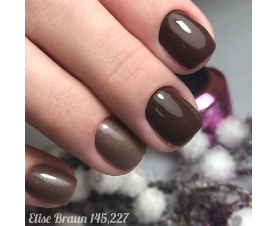 Зображення 4 Гель лак для нігтів Elise Braun 10 мл, № 227, Об'єм (мл, г): 10, Колір: 227