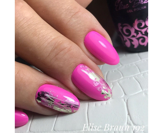 Зображення 4 Гель лак для нігтів Elise Braun 10 мл, № 192, Об'єм (мл, г): 10, Колір: 192