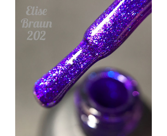 Зображення 2 Гель лак для нігтів Elise Braun 10 мл, № 202, Об'єм (мл, г): 10, Колір: 202