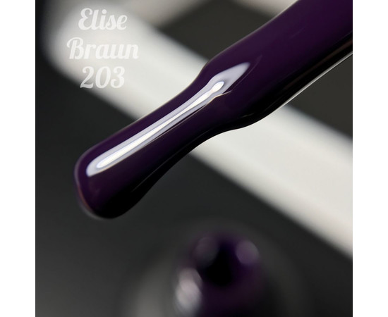 Зображення 2 Гель лак для нігтів Elise Braun 10 мл, № 203, Об'єм (мл, г): 10, Колір: 203