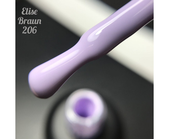 Зображення 2 Гель лак для нігтів Elise Braun 10 мл, № 206, Об'єм (мл, г): 10, Колір: 206