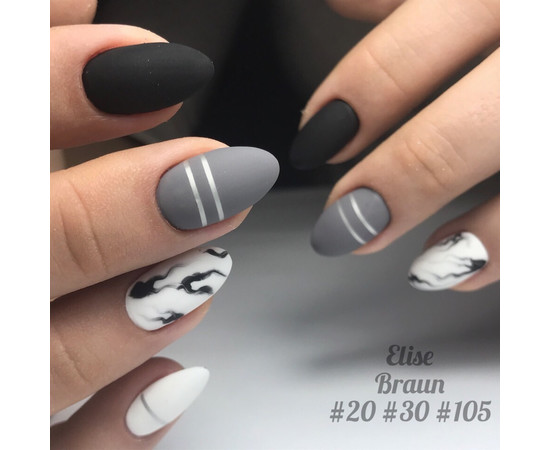 Зображення 4 Гель лак для нігтів Elise Braun 10 мл, № 105, Об'єм (мл, г): 10, Колір: 105