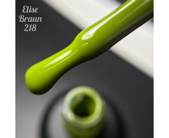 Зображення 2 Гель лак для нігтів Elise Braun 10 мл, № 218, Об'єм (мл, г): 10, Колір: 218