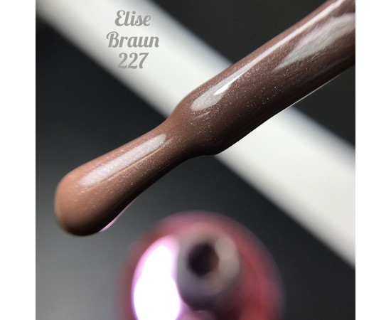 Зображення 2 Гель лак для нігтів Elise Braun 10 мл, № 227, Об'єм (мл, г): 10, Колір: 227