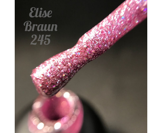 Зображення 2 Гель лак для нігтів Elise Braun 10 мл, № 245, Об'єм (мл, г): 10, Колір: 245