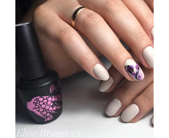 Зображення 4 Гель лак для нігтів Elise Braun 10 мл, № 025, Об'єм (мл, г): 10, Колір: 025