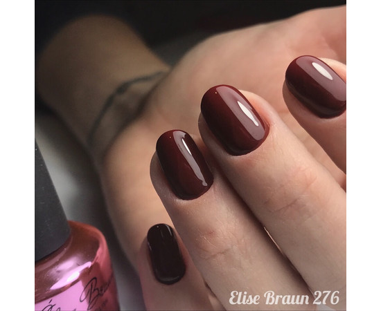 Зображення 3 Гель лак для нігтів Elise Braun 10 мл, № 276, Об'єм (мл, г): 10, Колір: 276