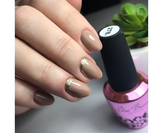 Зображення 3 Гель лак для нігтів Elise Braun 10 мл, № 278, Об'єм (мл, г): 10, Колір: 278