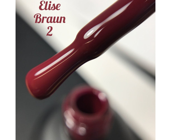 Зображення 2 Гель лак для нігтів Elise Braun 10 мл, № 002, Об'єм (мл, г): 10, Колір: 002