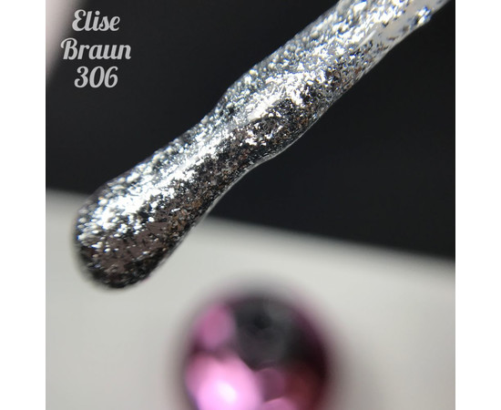 Зображення 2 Гель лак для нігтів Elise Braun 10 мл, № 306, Об'єм (мл, г): 10, Колір: 306
