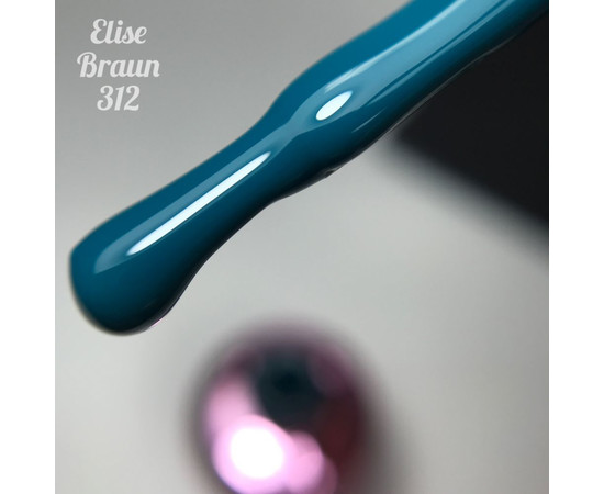 Зображення 2 Гель лак для нігтів Elise Braun 10 мл, № 312, Об'єм (мл, г): 10, Колір: 312