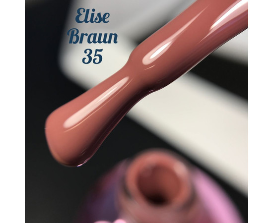 Изображение 2 Гель лак для ногтей Elise Braun 10 мл, № 035, Объем (мл, г): 10, Цвет: 035