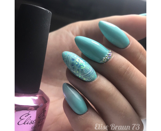 Зображення 4 Гель лак для нігтів Elise Braun 10 мл, № 073, Об'єм (мл, г): 10, Колір: 073