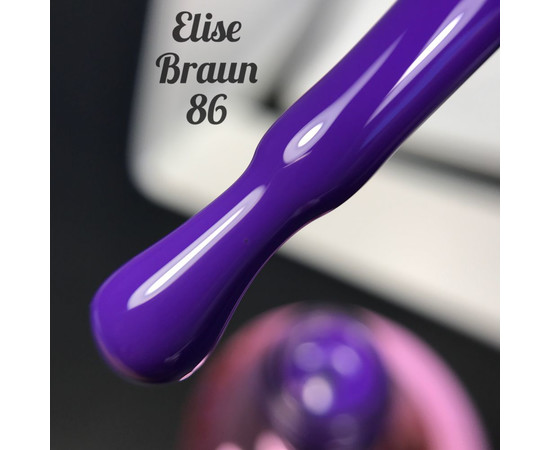 Зображення 2 Гель лак для нігтів Elise Braun 10 мл, № 086, Об'єм (мл, г): 10, Колір: 086