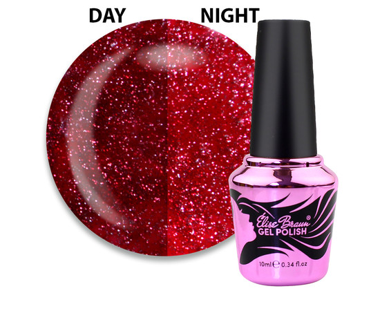 Зображення  База світловідбивна Elise Braun Go-Go Base №11 марсала, 10 мл, Об'єм (мл, г): 10, Колір: 011