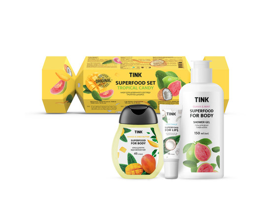 Зображення 2 Подарунковий набір Superfood Set Tropical Candy Tink