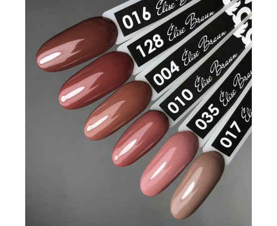 Изображение 3 Гель лак для ногтей Elise Braun 10 мл, № 035, Объем (мл, г): 10, Цвет: 035
