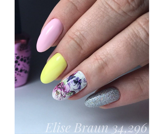 Изображение 4 Гель лак для ногтей Elise Braun 10 мл, № 296, Объем (мл, г): 10, Цвет: 296