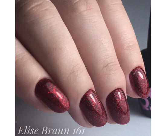 Зображення 4 Гель лак для нігтів Elise Braun 10 мл, № 161, Об'єм (мл, г): 10, Колір: 161